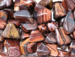 Red Tigereye Tumbled Stones B-Quality