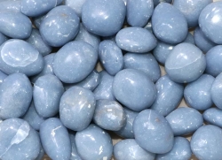 Anhydrite (Angelite) Tumbled Stones B-Quality