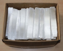 Selenite rods 15-25 cm (20 kg)