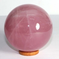 Star Rose Quartz Ball (Sphere) No. 32