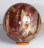 Petrified Wood Ball (Sphere) No. 25