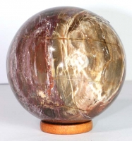 Petrified Wood Ball (Sphere) No. 33