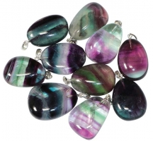 Pendentif Argent 925 Fluorite