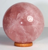 Star Rose Quartz Ball (Sphere) No. 47