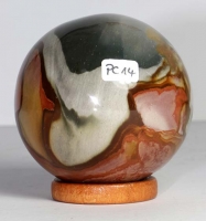 Polychrome Jasper Ball (Sphere) No. 14