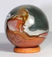 Polychrome Jasper Ball (Sphere) No. 14