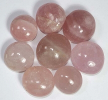 Quartz Rose Pebbles B-Qualit