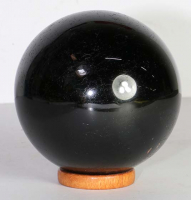 Black Tourmaline (Schorl) Ball (Sphere) No. 43