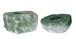 Aventurine green Candle Holder B-Quality