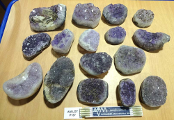 Amethyst poliert B-Qualitt