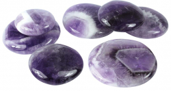 Scheibensteine Amethyst