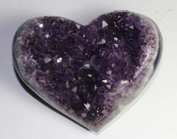 Amethyst Herz Nr. 122