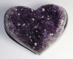 Amethyst Herz Nr. 122