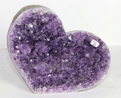 Amethyst Herz Nr. 124