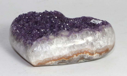 Amethyst Herz Nr. 126