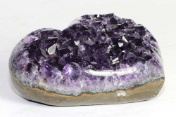 Amethyst Herz Nr. 129