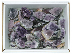 Kiste Amethyst Brasilien AB-Qualitt