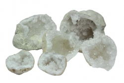 Crystal Geode pairs size S (5-8 cm)