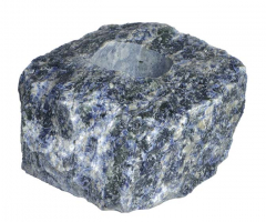 Bougeoir en Sodalite