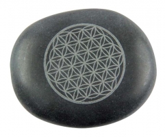 Hot Stones with engraving Flower of Life