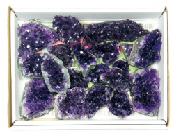 Kiste Amethyst Uruguay A+ Qualitt