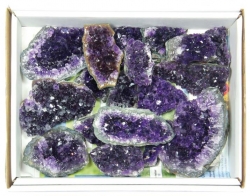 Kiste Amethyst Uruguay A+ Qualitt