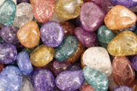 Magic Stones (Rock Crystal colored) Tumbled Stones