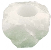 Rock Crystal Candle Holder B-Quality