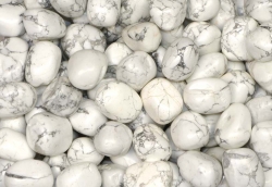 Howlite (Magnesit) Trommelsteine B-Qualitt