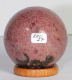 Ball (Sphere) Rhodonite No. 27