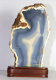 Agate No. 91 on wooden stand
