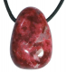 Pendant tumbled stone Thulite