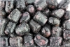 Almandine (Garnet) in Pyroxenite-Matrix Tumbled Stones India